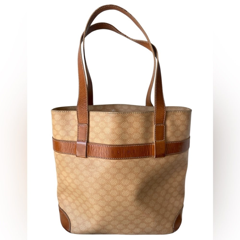 Vintage Celine Macadam shoulder bag